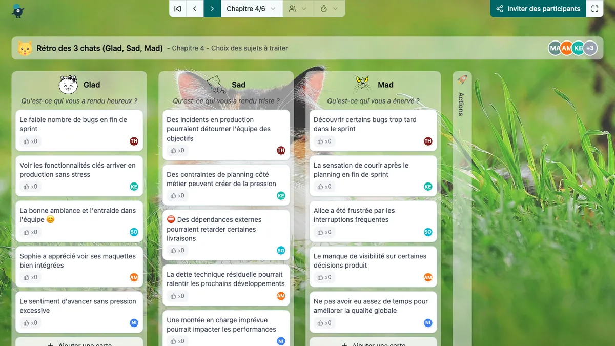 Rétro des 3 chats (Glad, Sad, Mad) - choose-subjects