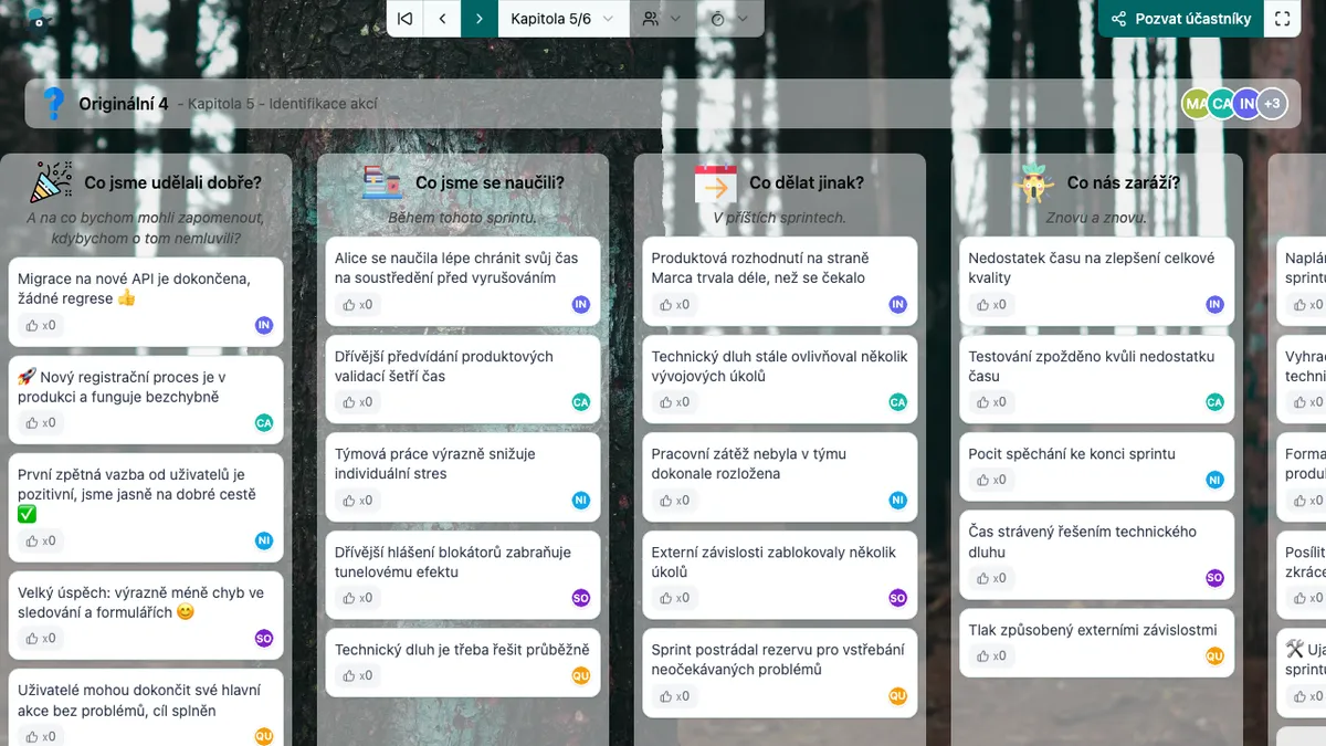 Originální 4 - actions