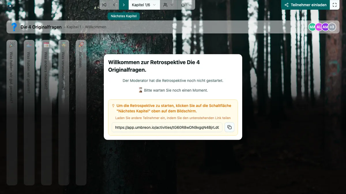 Die 4 Originalfragen - welcome