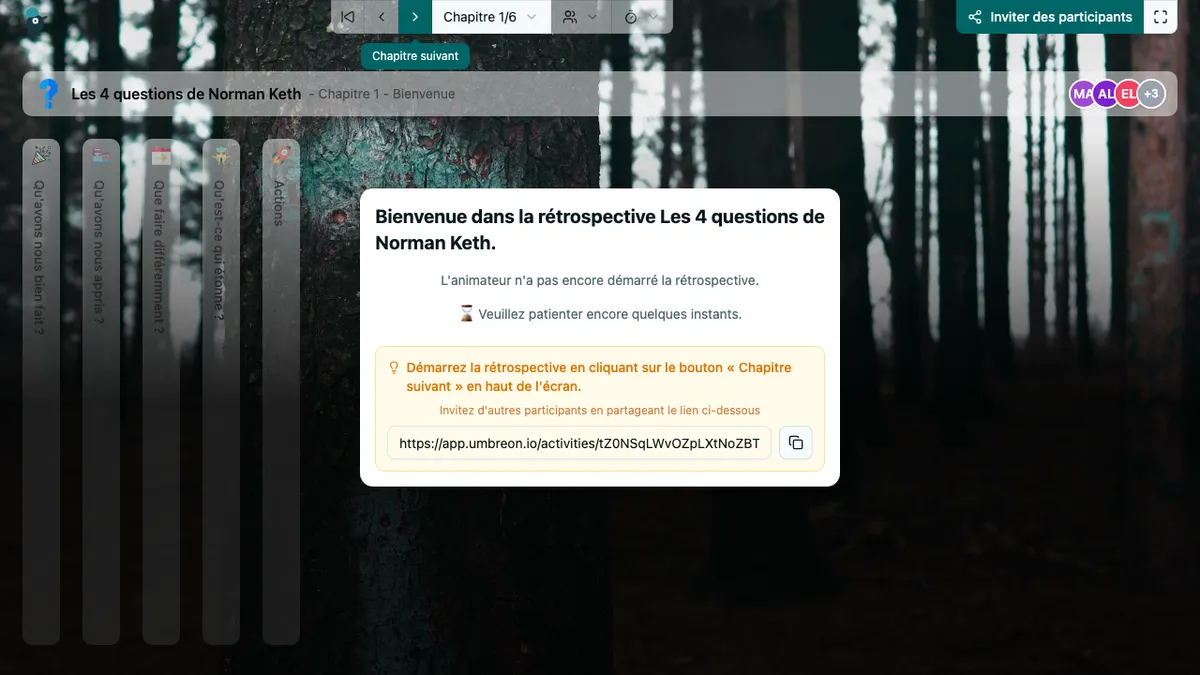 Les 4 questions de Norman Keth - welcome