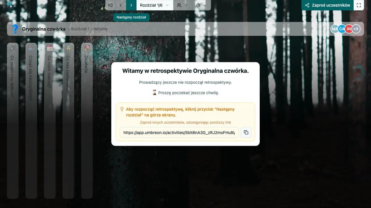 Oryginalna czwórka - welcome