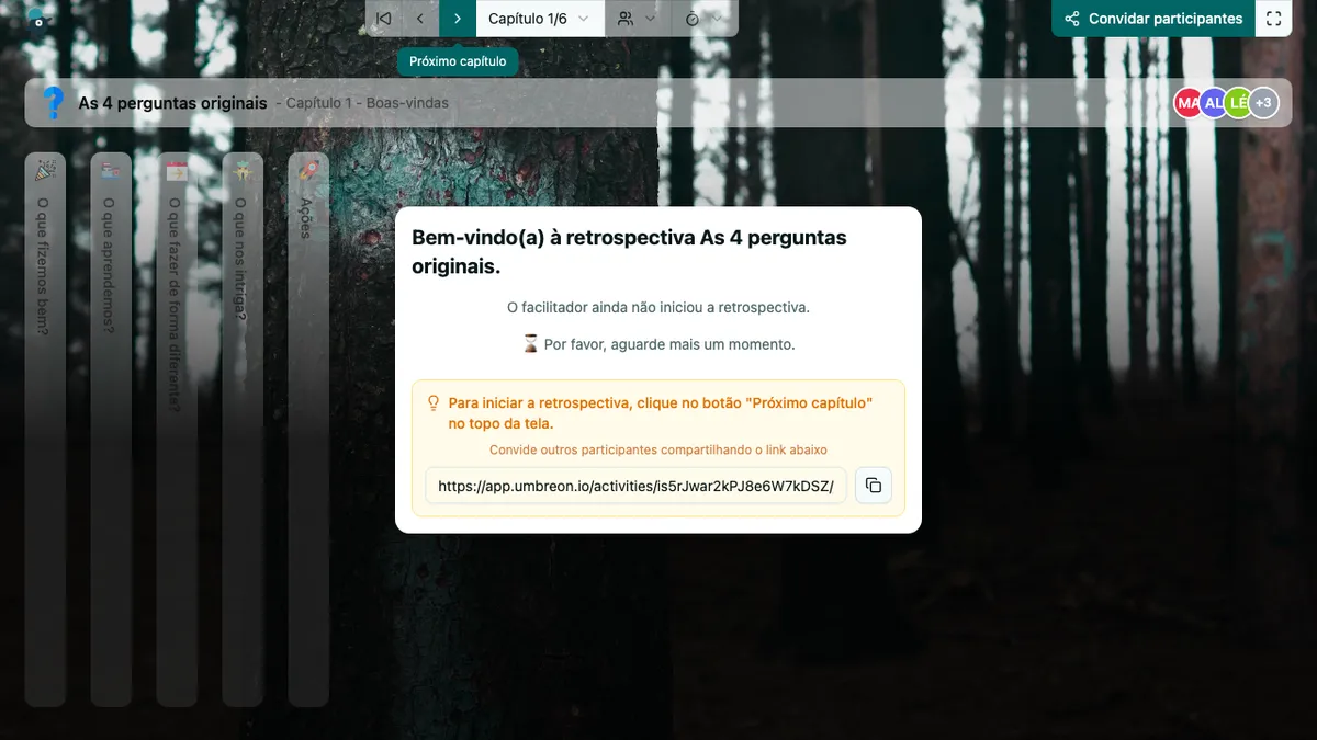 As 4 perguntas originais - welcome