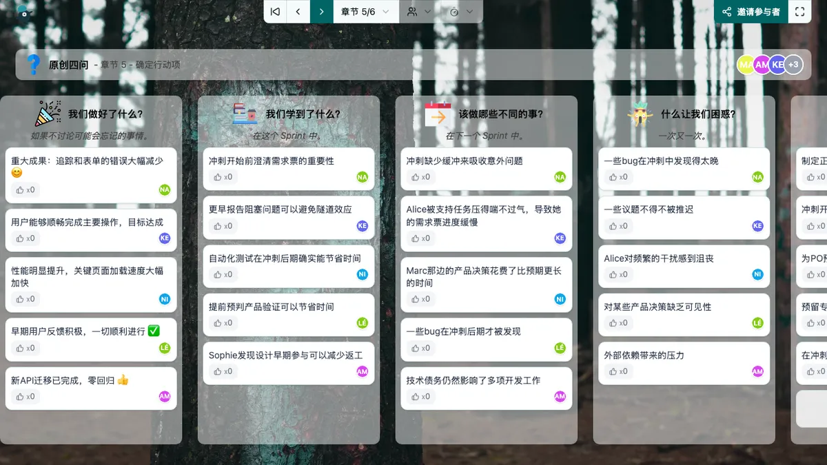 原创四问 - actions