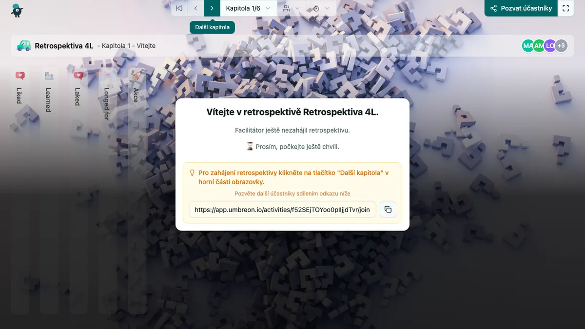 Retrospektiva 4L - welcome