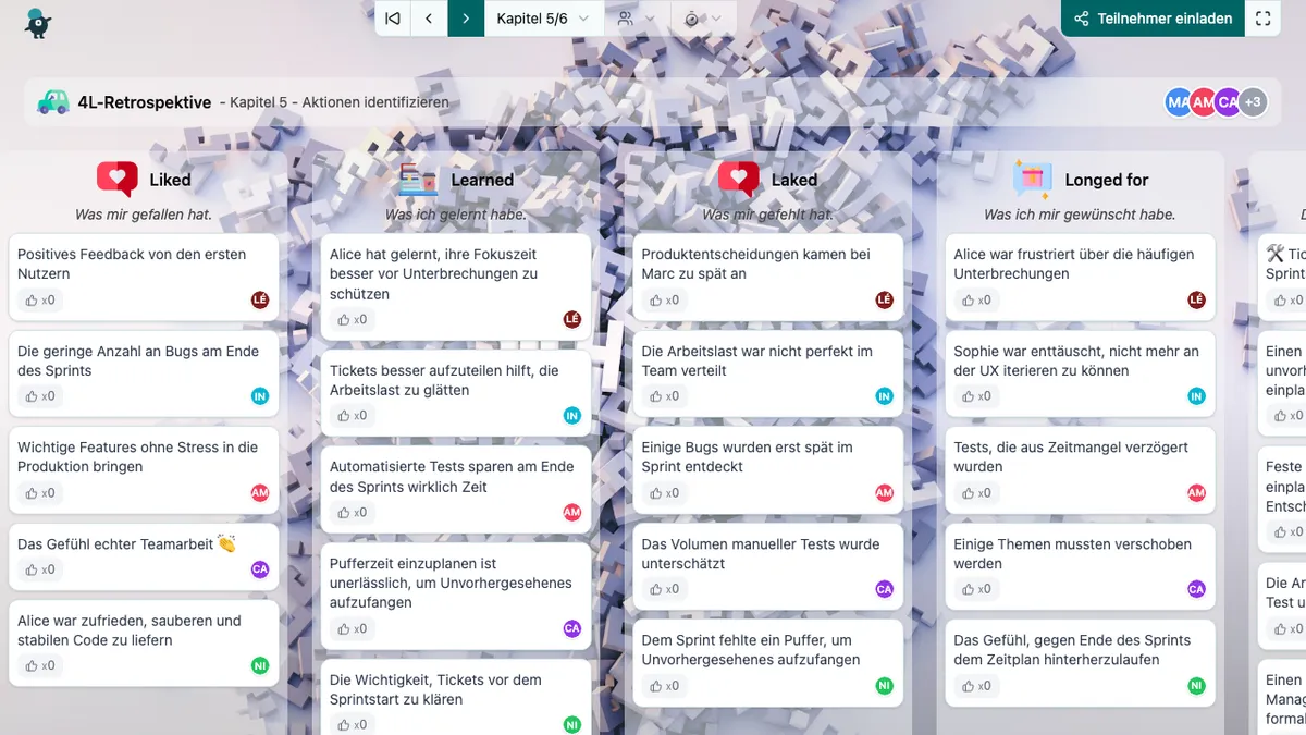 4L-Retrospektive - actions