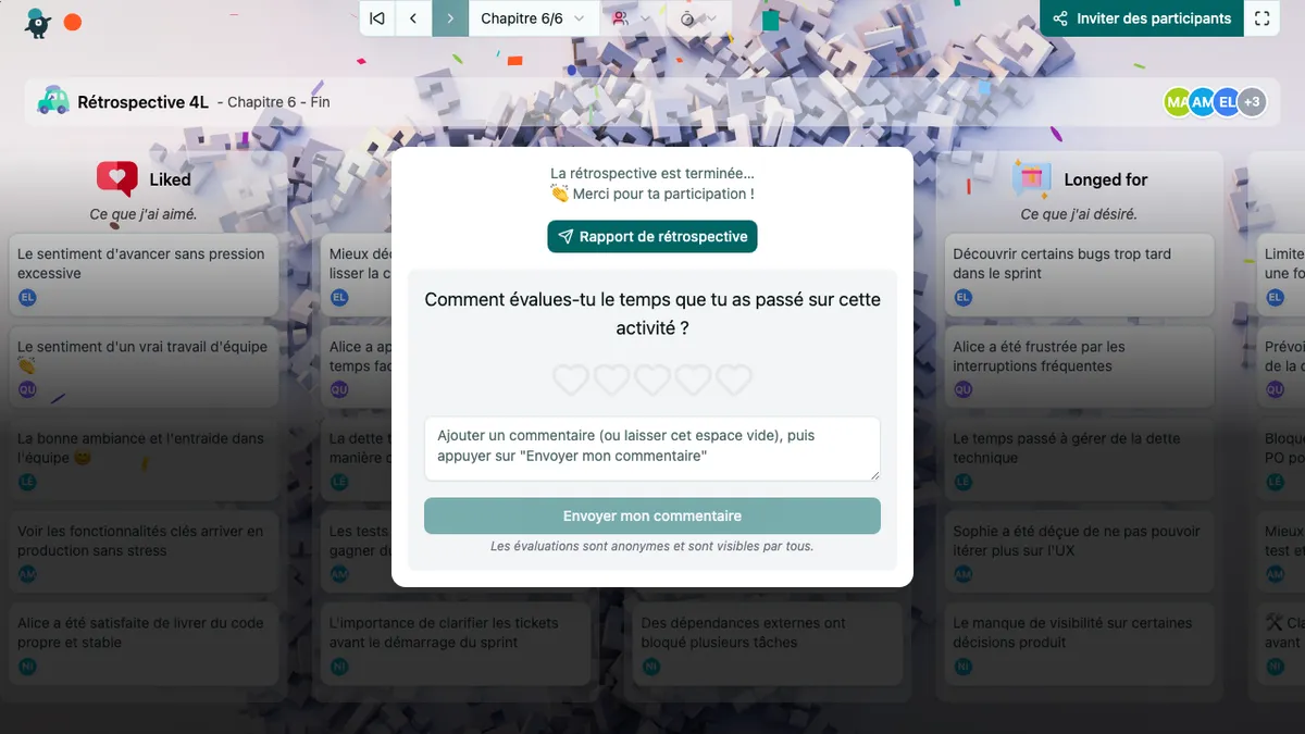 Rétrospective 4L - end