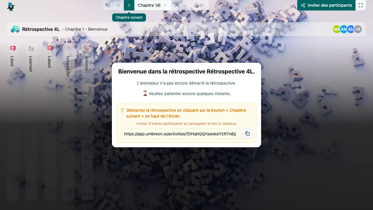 Rétrospective 4L - welcome