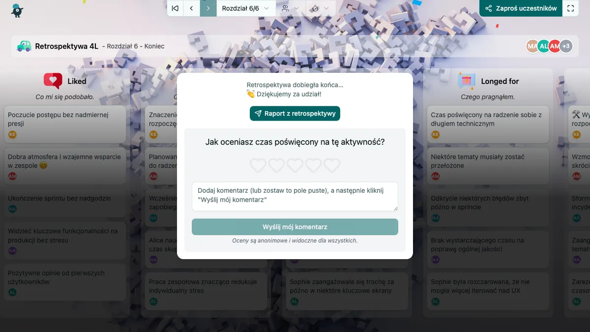 Retrospektywa 4L - end