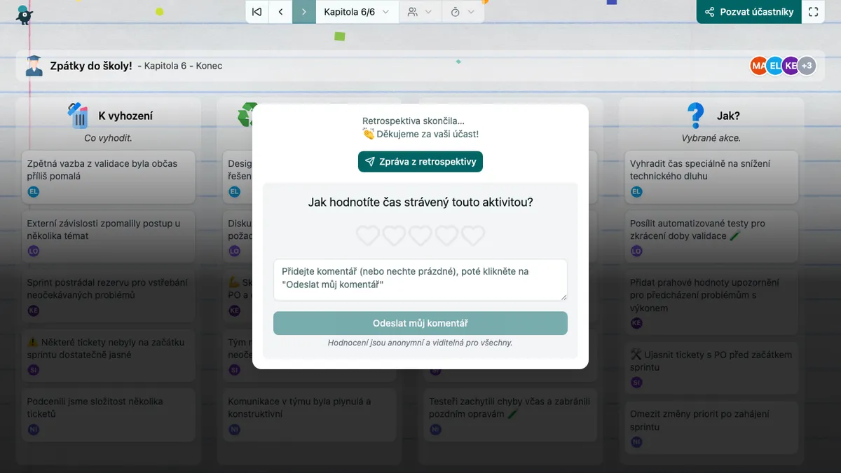 Zpátky do školy! - end