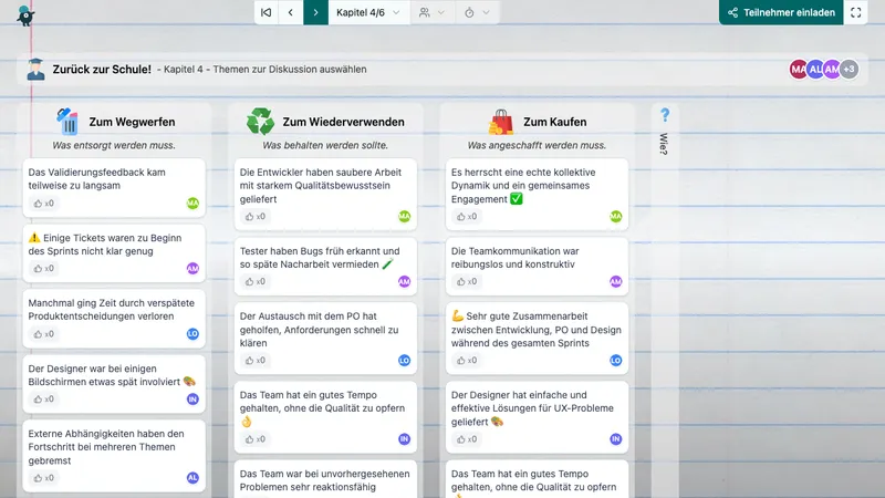 Machen Sie Ihre Retrospektiven legendär!