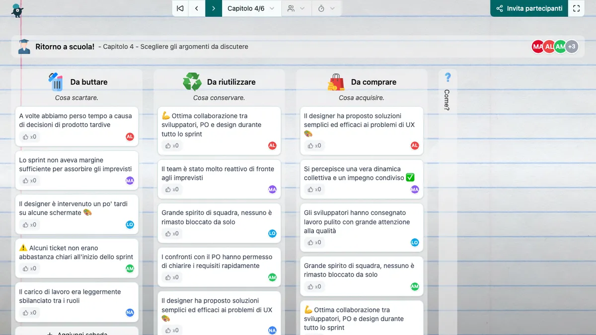 Ritorno a scuola! - choose-subjects