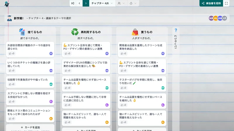 レトロスペクティブをもっと楽しく！