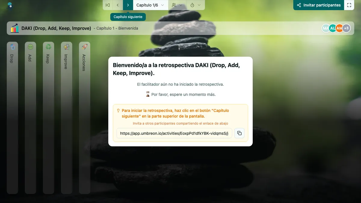 DAKI (Drop, Add, Keep, Improve) - welcome