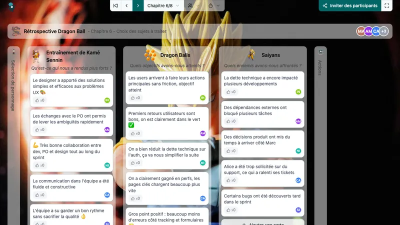 Rends tes rétrospectives épiques !