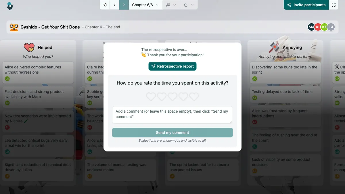 Gyshido - Get Your Shit Done - end