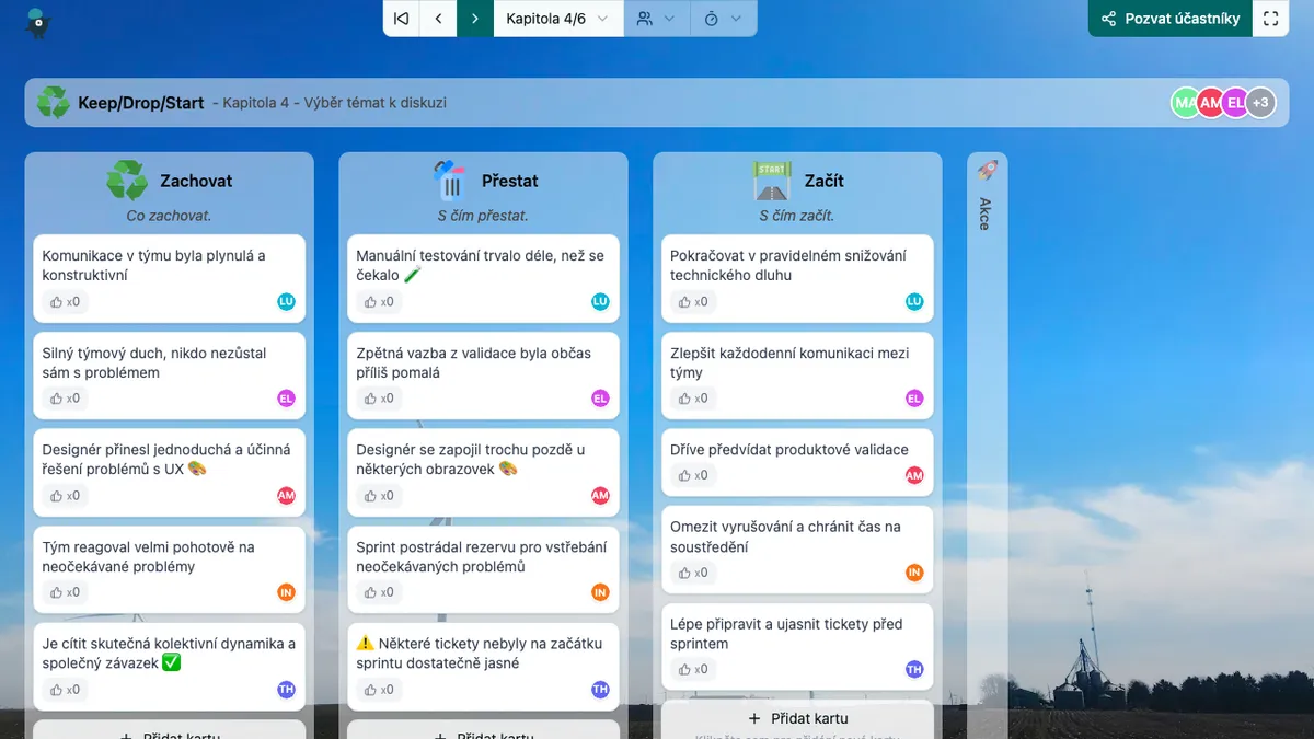 Keep/Drop/Start - choose-subjects