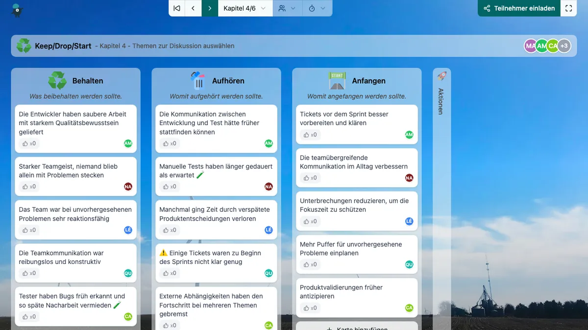 Keep/Drop/Start - choose-subjects