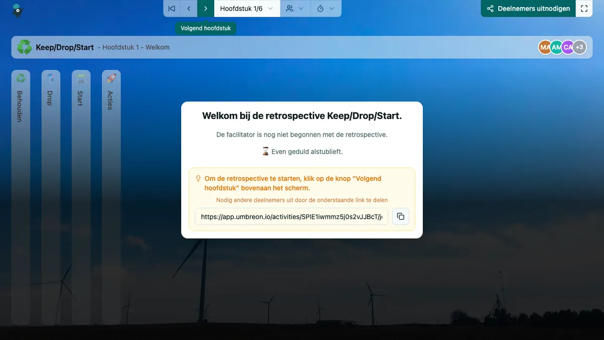 Keep/Drop/Start - welcome