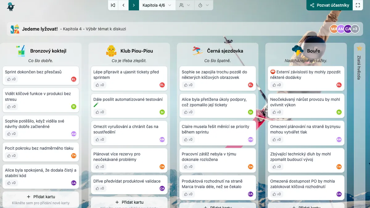 Jedeme lyžovat! - choose-subjects