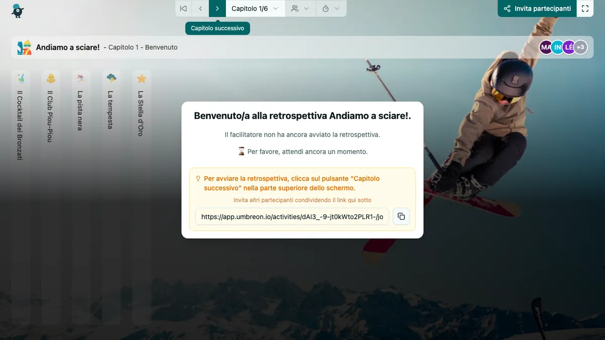 Andiamo a sciare! - welcome