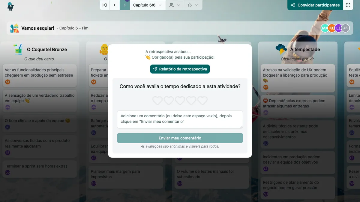 Vamos esquiar! - end