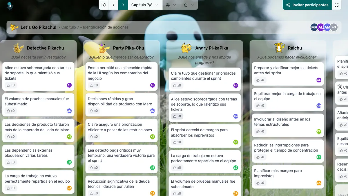 Let's Go Pikachu! - actions