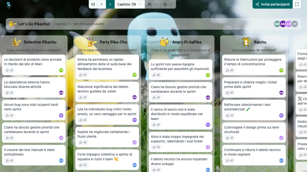 Let's Go Pikachu! - actions