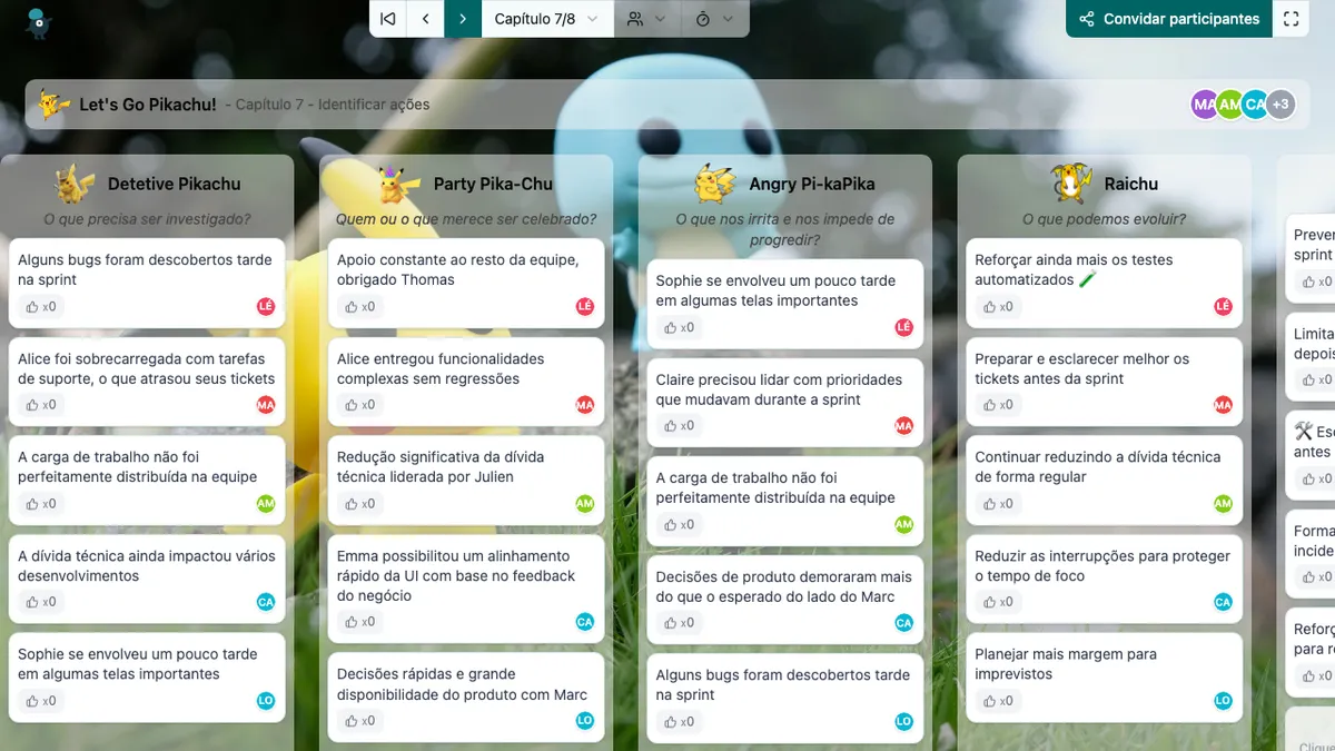 Let's Go Pikachu! - actions