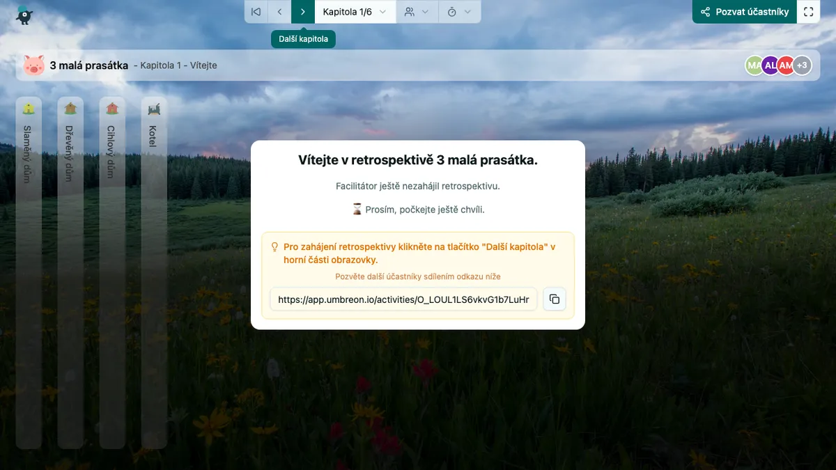 3 malá prasátka - welcome