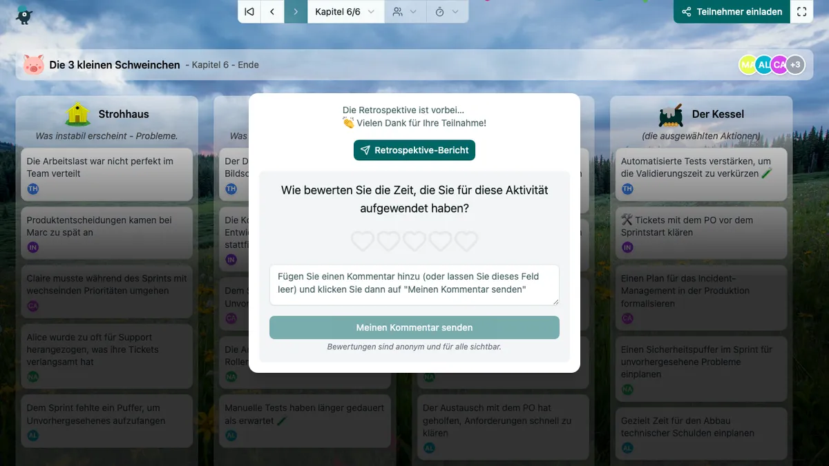 Die 3 kleinen Schweinchen - end