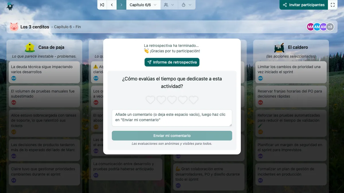 Los 3 cerditos - end