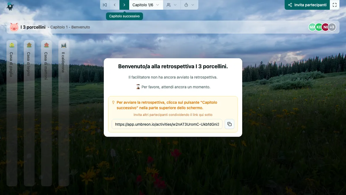 I 3 porcellini - welcome