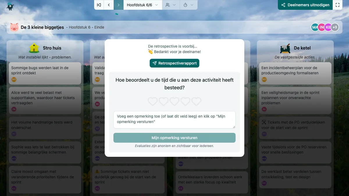 De 3 kleine biggetjes - end