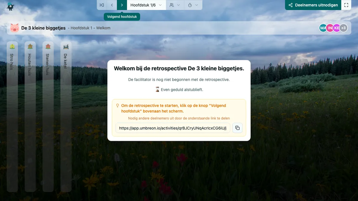 De 3 kleine biggetjes - welcome