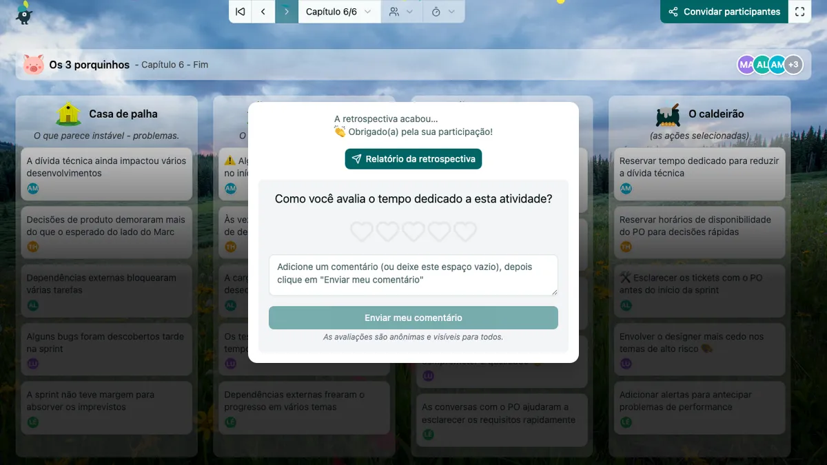 Os 3 porquinhos - end