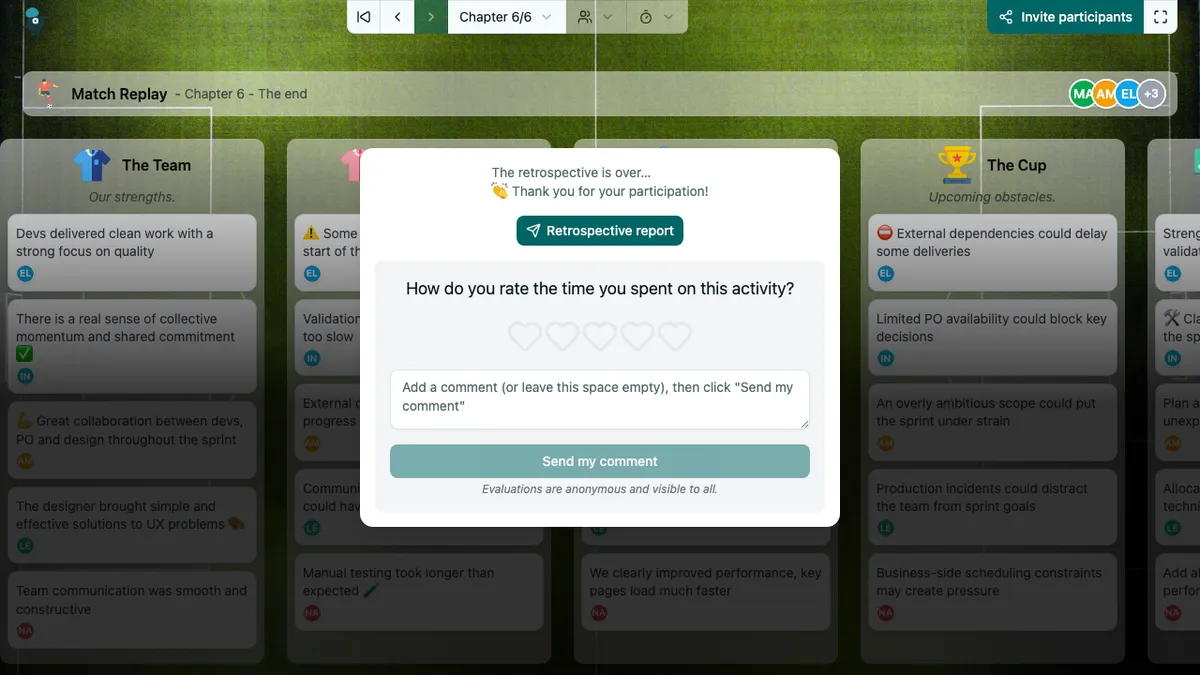 Powtórka meczu - end