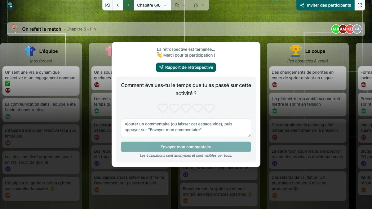 On refait le match - end