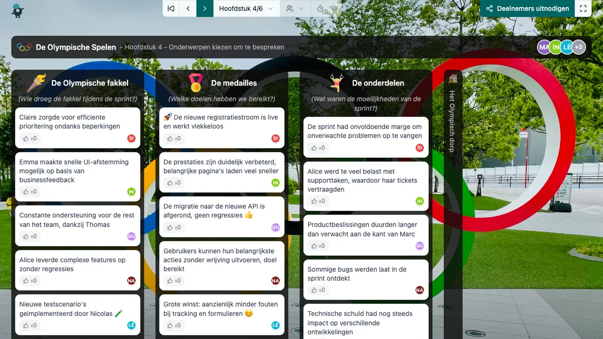 De Olympische Spelen - choose-subjects