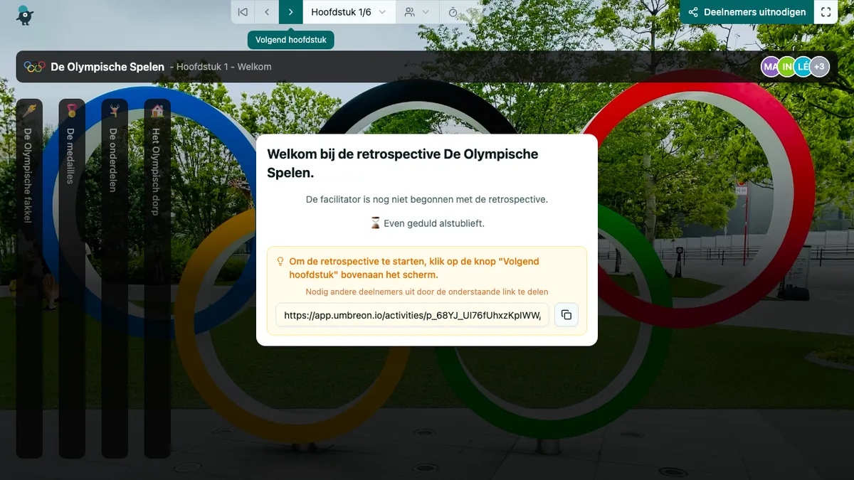 De Olympische Spelen - welcome