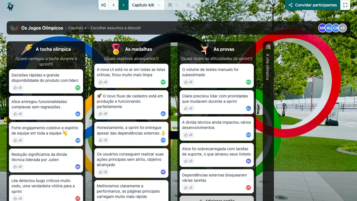 Os Jogos Olímpicos - choose-subjects