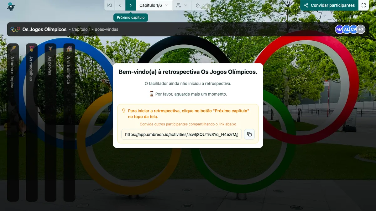 Os Jogos Olímpicos - welcome