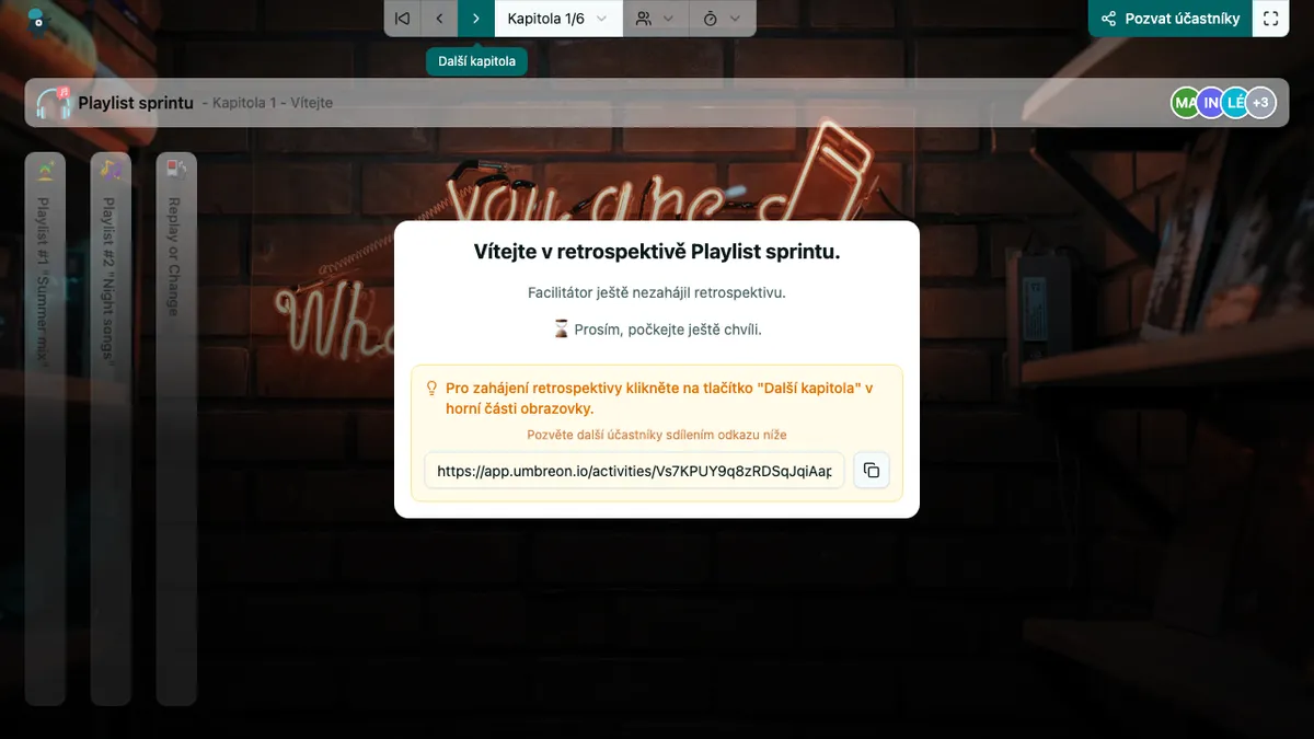 Playlist sprintu - welcome