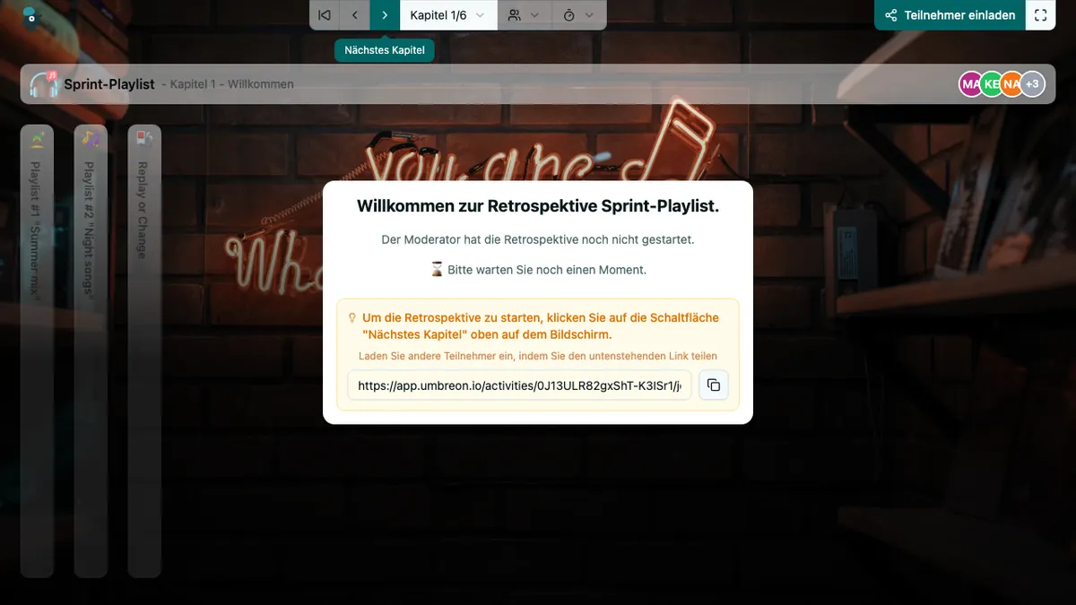 Sprint-Playlist - welcome
