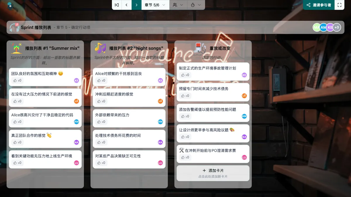 Sprint 播放列表 - actions