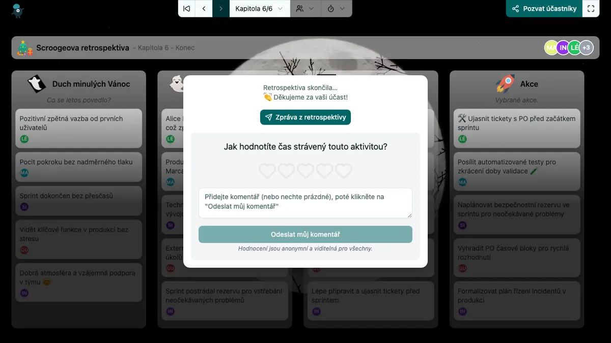 Scroogeova retrospektiva - end