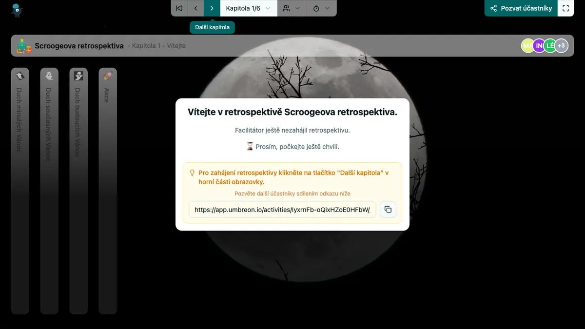 Scroogeova retrospektiva - welcome