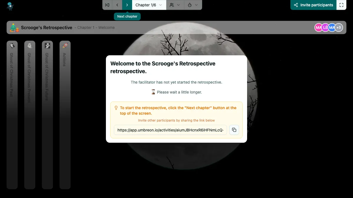 Retrospektywa Scrooge'a - welcome