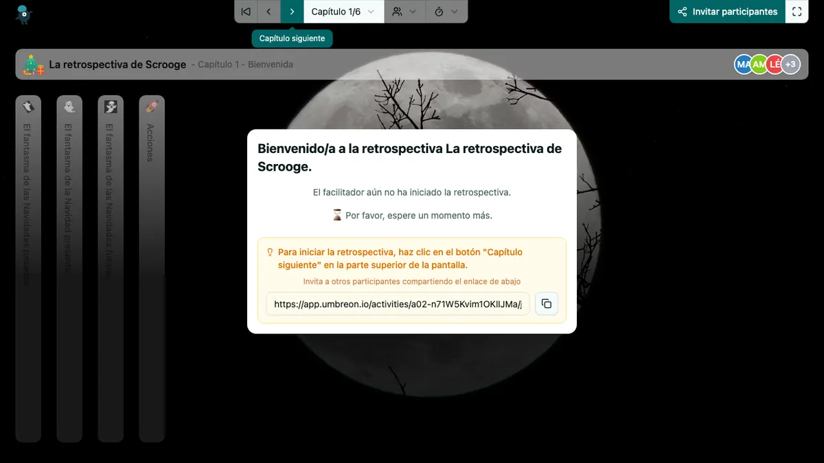 La retrospectiva de Scrooge - welcome
