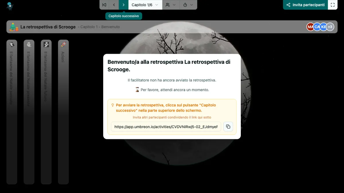 La retrospettiva di Scrooge - welcome