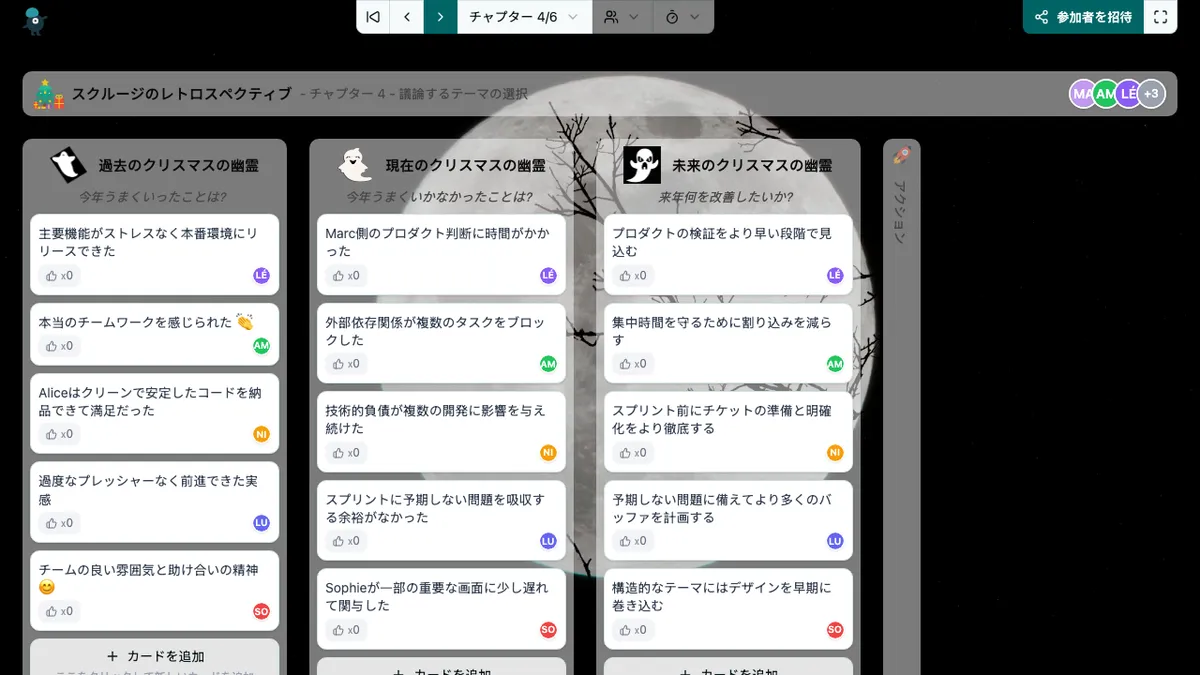 スクルージのレトロスペクティブ - choose-subjects